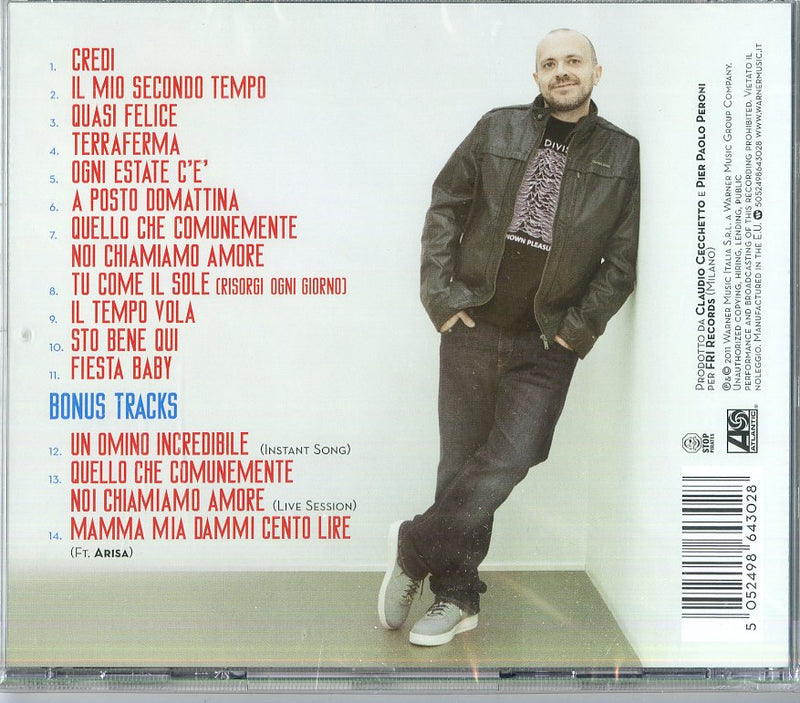 Pezzali Max - Terraferma (New Edt.) Cd 5052498643028