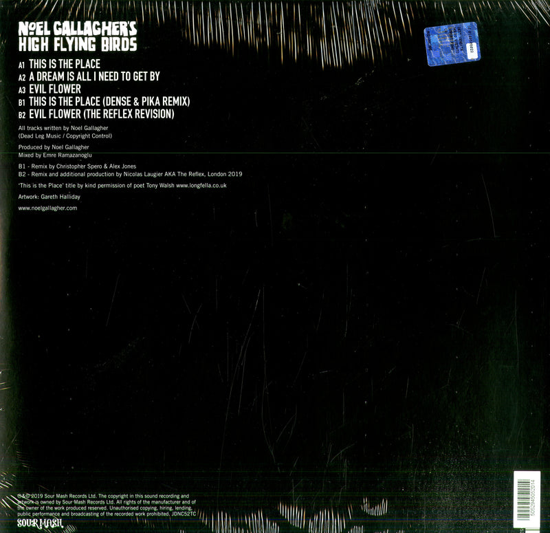 Gallagher'S Noel High Flying Birds - This Is The Place Lp 5052945052014