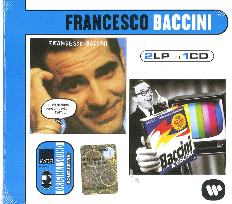 Baccini Francesco - 2Lp In 1Cd:Pianoforte Non Forte+Bacci CD 5053105137152