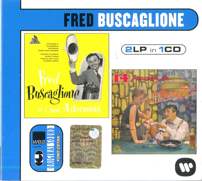 Buscaglione Fred - 2Lp In 1Cd: Buscaglione E Asternovas + 1 Cd 5053105395958