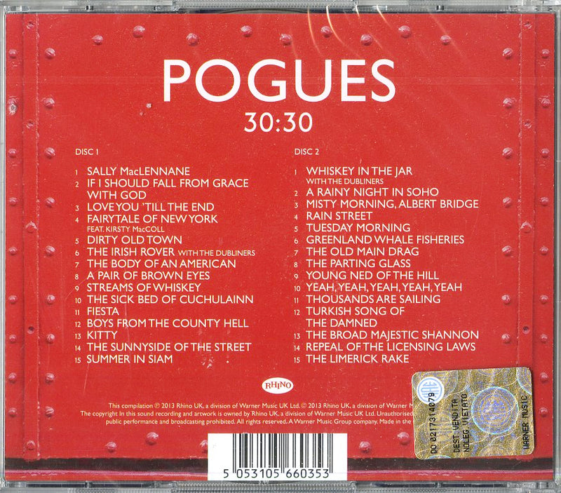 Pogues The - 30:30 The Essential Collection Cd 5053105660353
