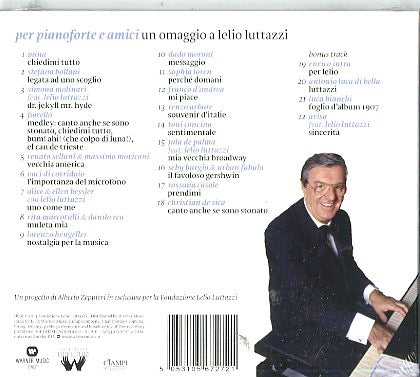 Luttazzi Lelio & Artisti Vari - Per Pianoforte E Amici Cd 5053105672721