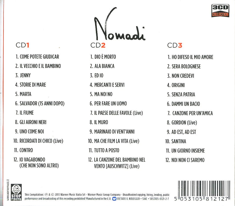 Nomadi - Collection Nomadi (Box 3 Cd) CD 5053105812127