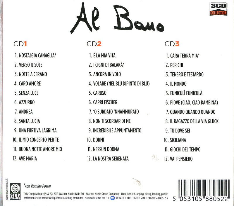 Al Bano - Collection Al Bano (Box 3 Cd) Cd 5053105880522