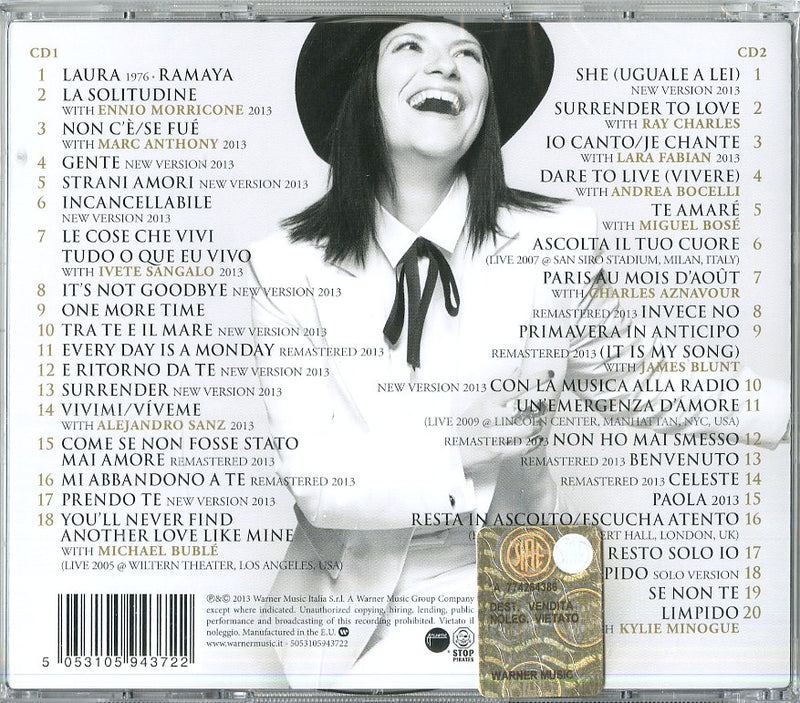 Pausini Laura - 20 The Greatest Hits Cd 5053105943722