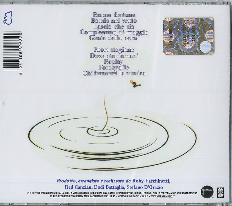 Pooh - Buona Fortuna Cd 5054196396329