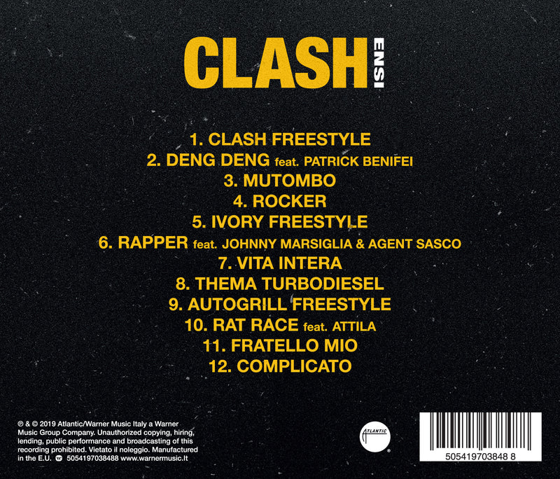 Ensi - Clash CD 5054197038488