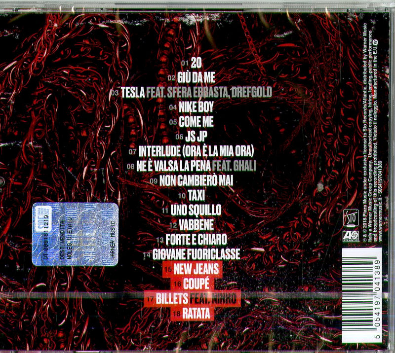 Capo Plaza - 20 (Del.Ed.) Cd 5054197041389