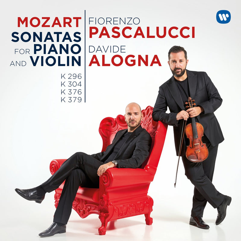 Davide Alogna & Fiorenzo Pascalucci - Sonatas For Piano And Violin K 296, 304, 376, 379 Cd 5054197046285