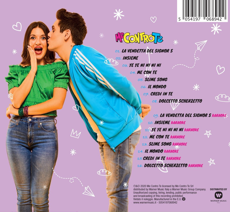 Me Contro Te - Il Fantadisco Dei Me Contro Te Canta Con LuÃ¬ & SofÃ¬ Cd 5054197068942