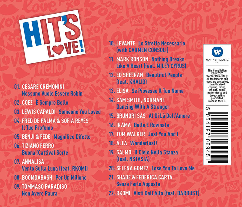 Compilation - Hit'S Love! 2020 CD 5054197069451