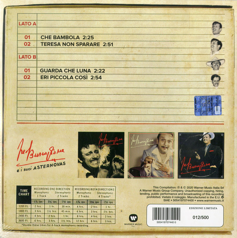 Buscaglione Fred - Io Piaccio (1960-2020 60Th Ann. 10 ") (Rsd Indi 2020) Vinile LP - Vinyl record 5054197074400