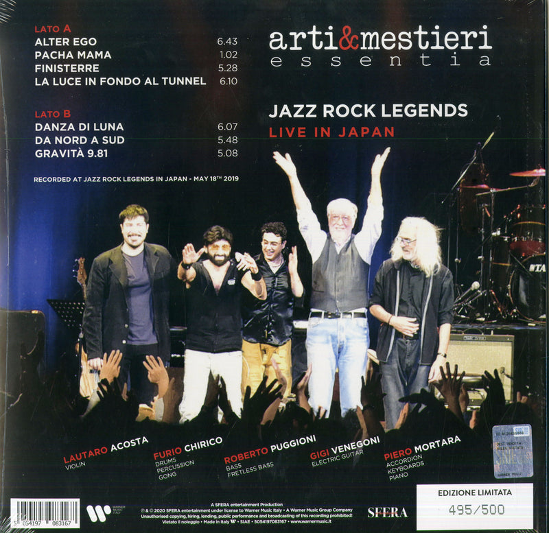 Arti & Mestieri - Essentia (Live In Japan) (180 Gr. Vinyl Black Limited Edt.) (Rsd 2020) Lp 5054197083167