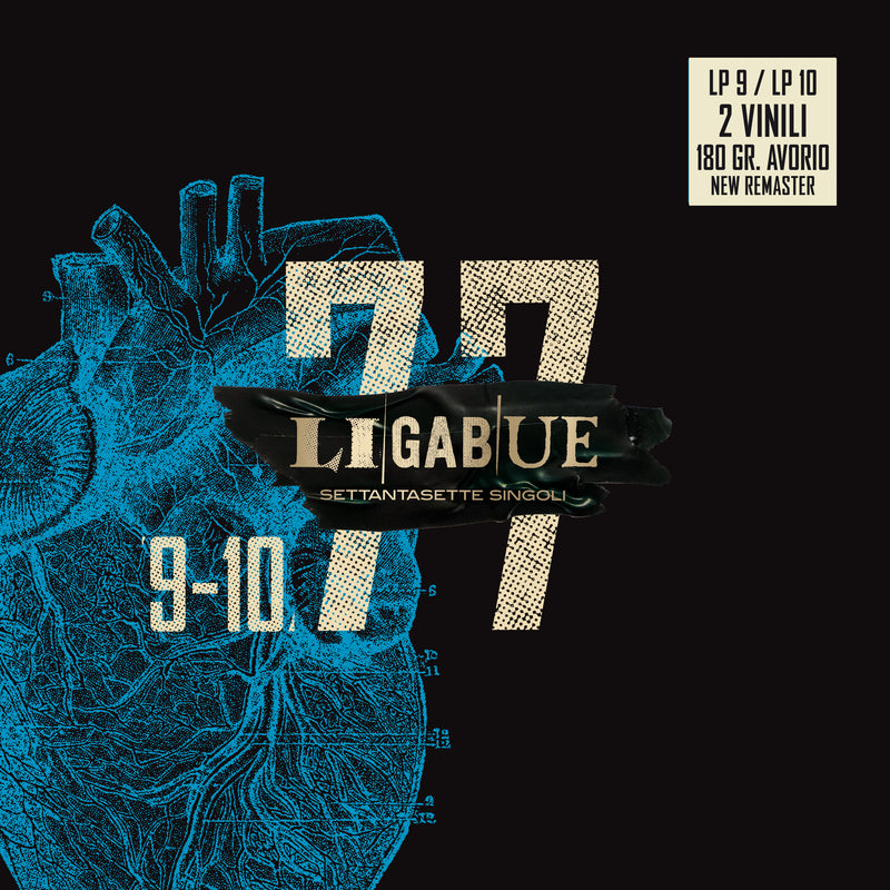 Ligabue - 77 Singoli (Lp 9 + Lp 10) (180 Gr. Vinile Avorio) Lp 5054197097539