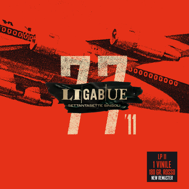 Ligabue - 77 Singoli (Lp 11) (180 Gr. Vinyl Red) Lp 5054197097546