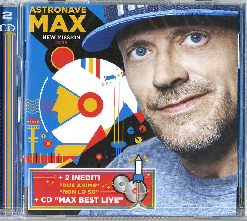 Pezzali Max - Astronave Max (New Mission 2016 2 Inediti+Cd Live) Cd 5054197104329