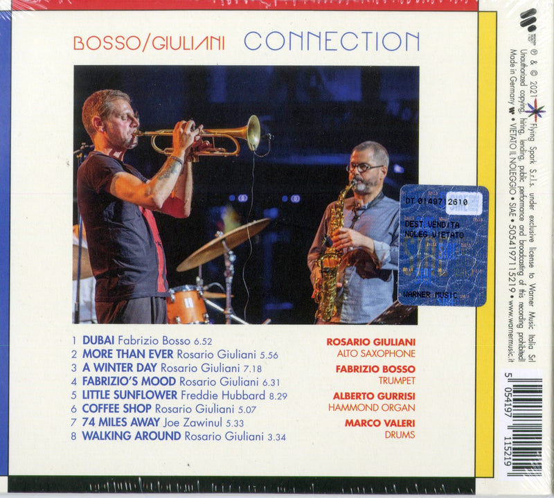 Giuliani Rosario & Bosso Fabrizio - Connection Cd 5054197115219