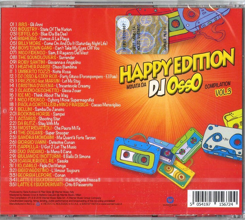Compilation - Happy Edition Vol.3 Cd 5054197156724