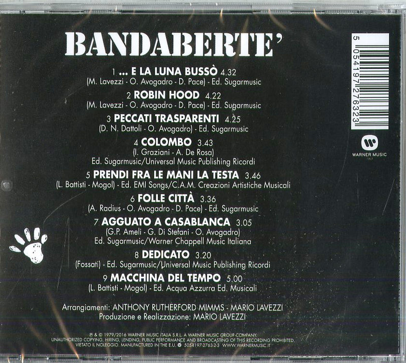 Berte' Loredana - BandabertÃ¨ (Remastered Version) Cd 5054197276323