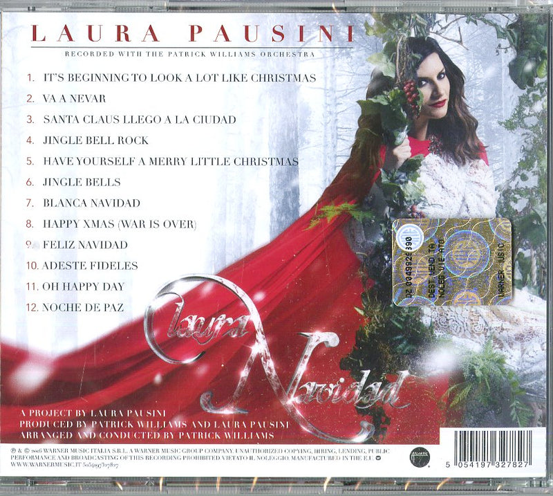 Pausini Laura - Laura Navidad (Xmas Spagnolo) Cd 5054197327827