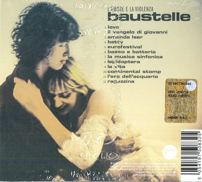 Baustelle - L'Amore E La Violenza Cd 5054197508325