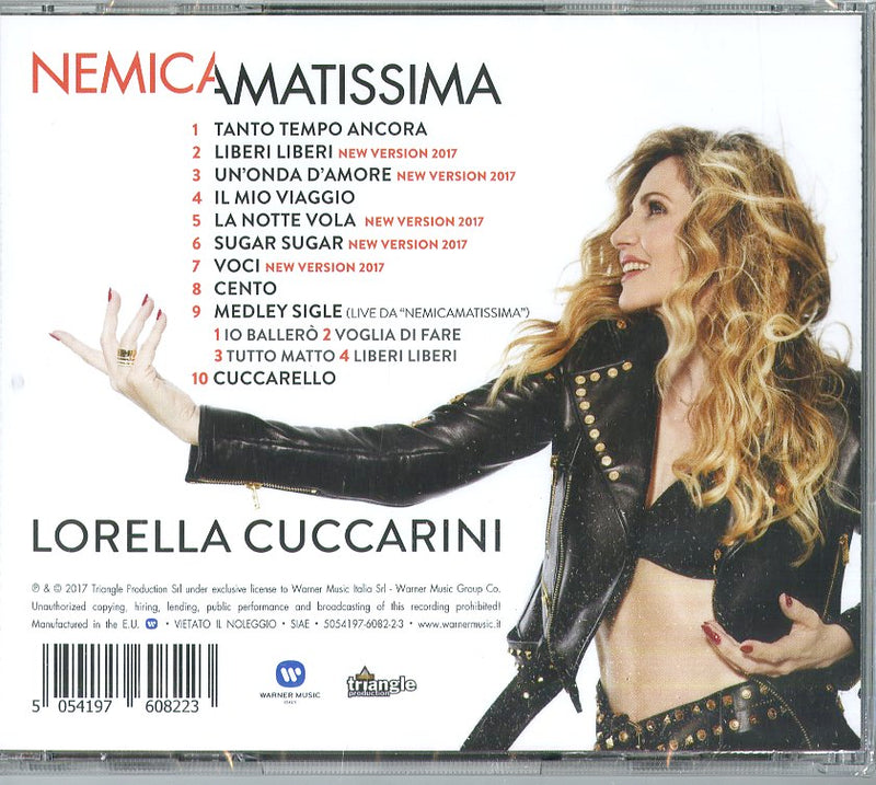 Cuccarini Lorella - Nemicamatissima Cd 5054197608223