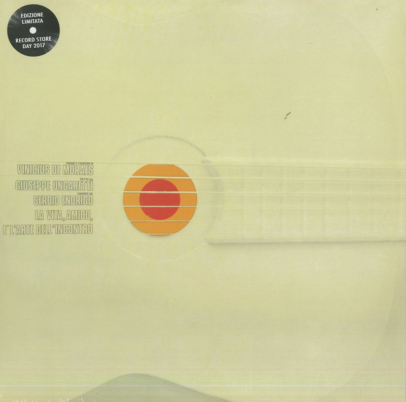 Endrigo Sergio, De Moraes Vinicius - La Vita, Amico, Ãˆ L'Arte Dell' Rsd 2017 Lp 5054197615917