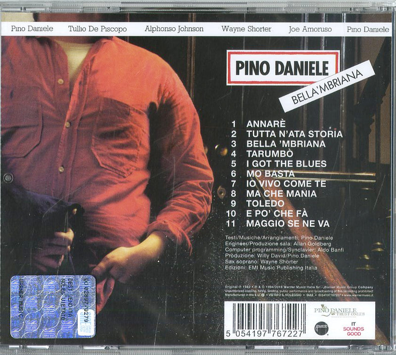 Daniele Pino - Bella 'Mbriana (Remastered 2017) Cd 5054197767227
