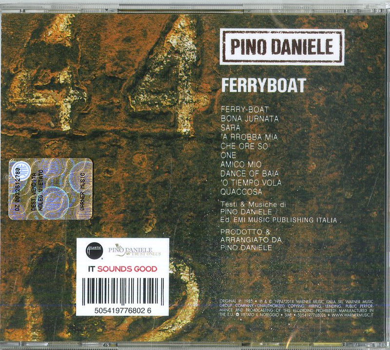 Daniele Pino - Ferryboat (Remastered) Cd 5054197768026
