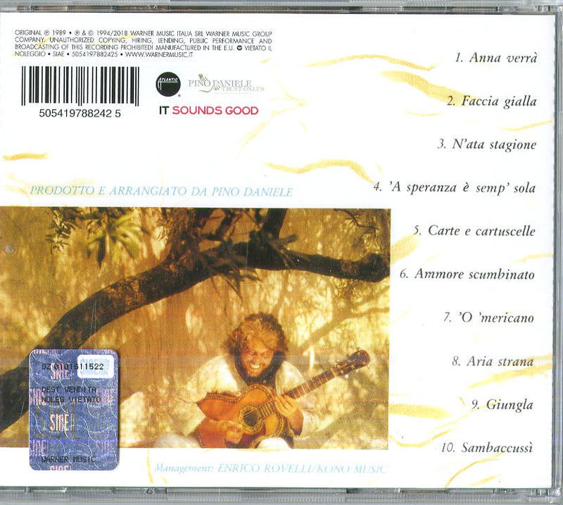 Daniele Pino - Mascalzone Latino (Remastered 2018) Cd 5054197882425