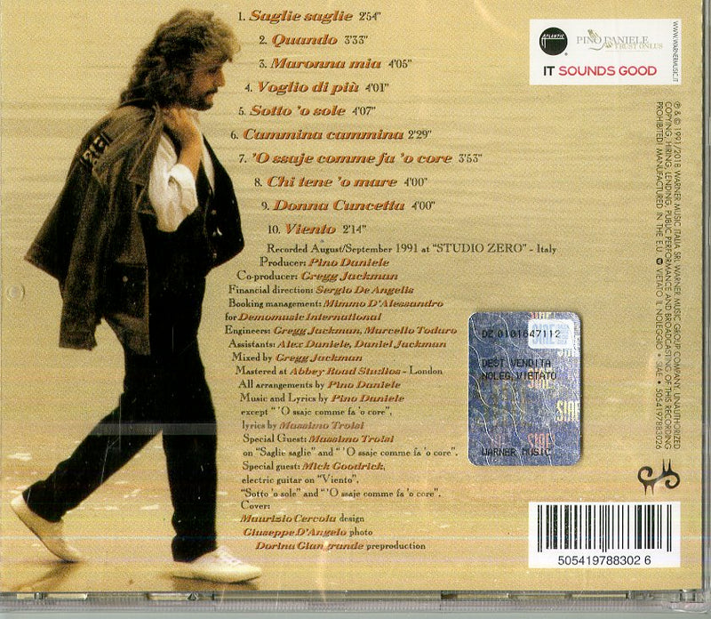 Daniele Pino - Sotto 'O Sole Cd 5054197883026