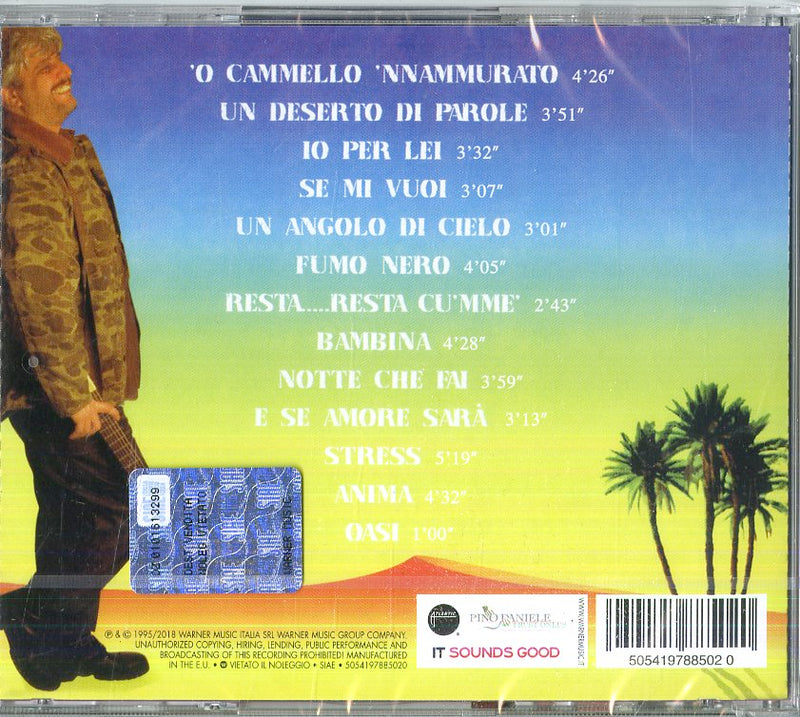 Daniele Pino - Non Calpestare I Fiori Nel Deserto (Remasterd 2018) Cd 5054197885020