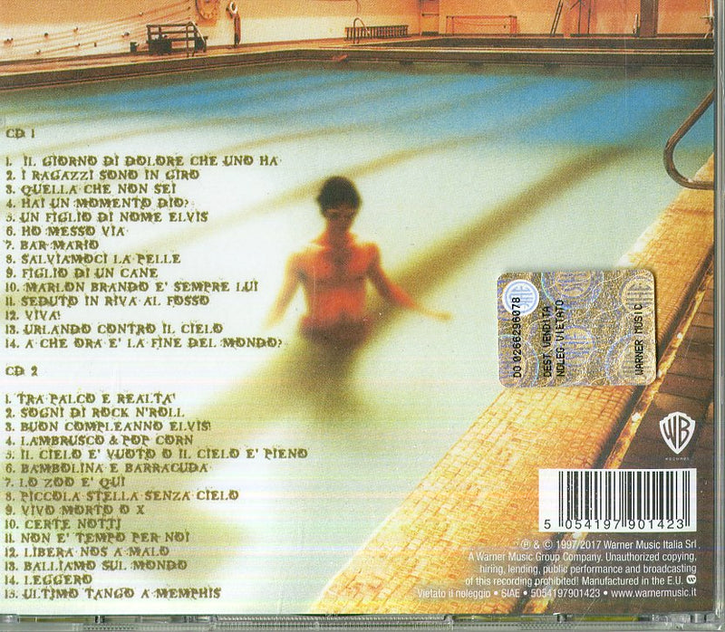 Ligabue - Su E Giu'Da Un Palco (20Th Anniversary Remastered Edt. 2017) Cd 5054197901423