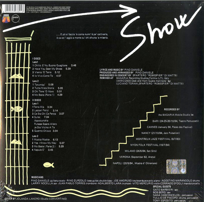 Daniele Pino - SciÃ² (Live) (Remastered) Lp 5054197938016