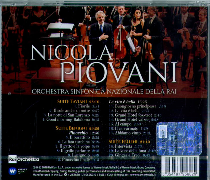 Piovani Nicola (Direttore) - Piovani Dirige Piovani CD 5054197956829