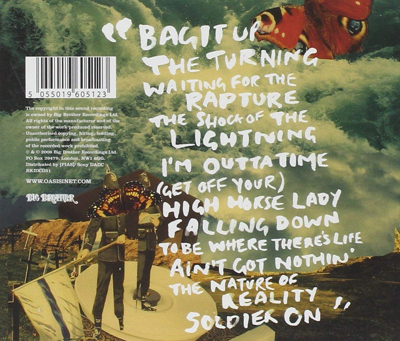 Oasis - Dig Out Your Soul Cd 5055019605123