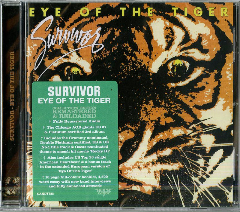 Survivor - Eye Of The Tiger Cd 5055300390288