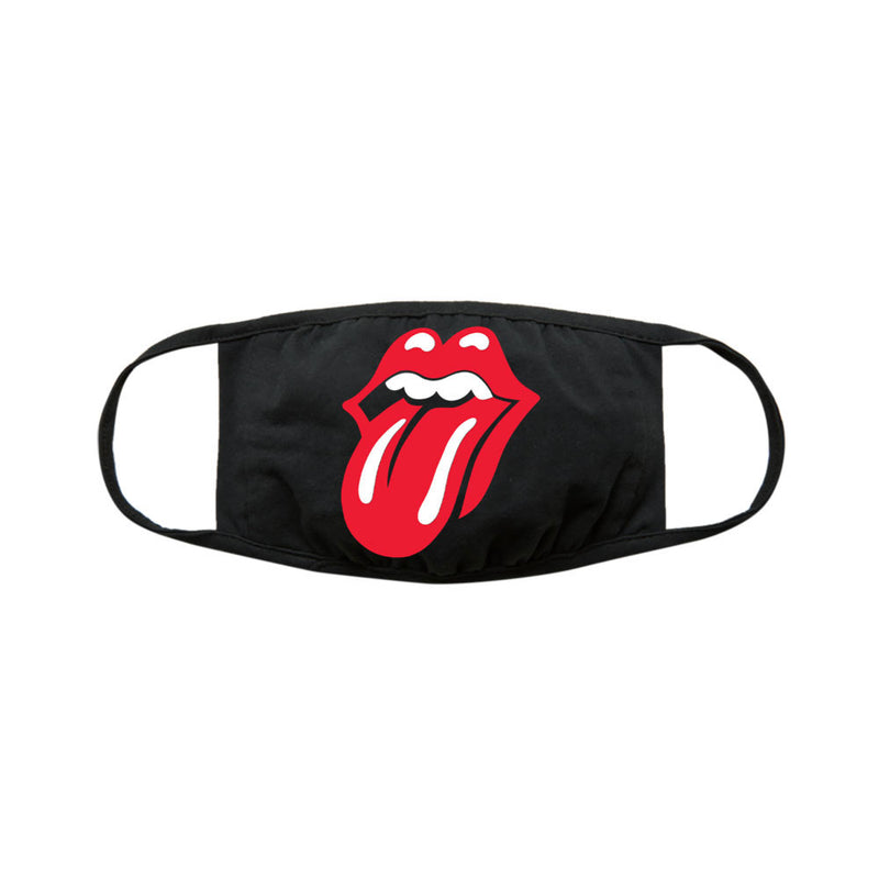 Rolling Stones The - Mascherina Black Classic Tongue