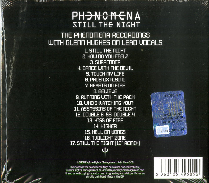 Phenomena - Still The Night Cd 5060105495052