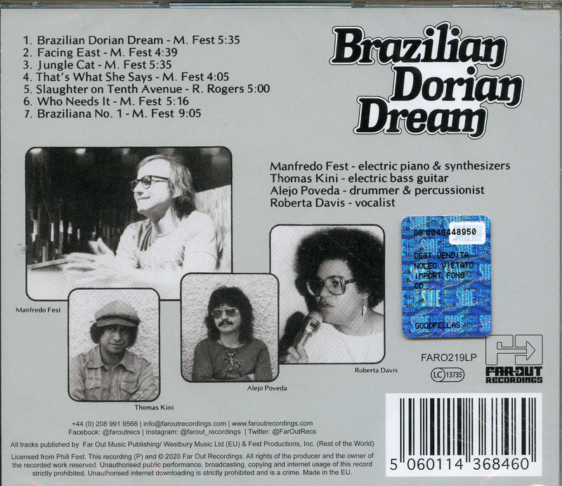 Fest Manfredo - Brazilian Dorian Dream CD 5060114368460