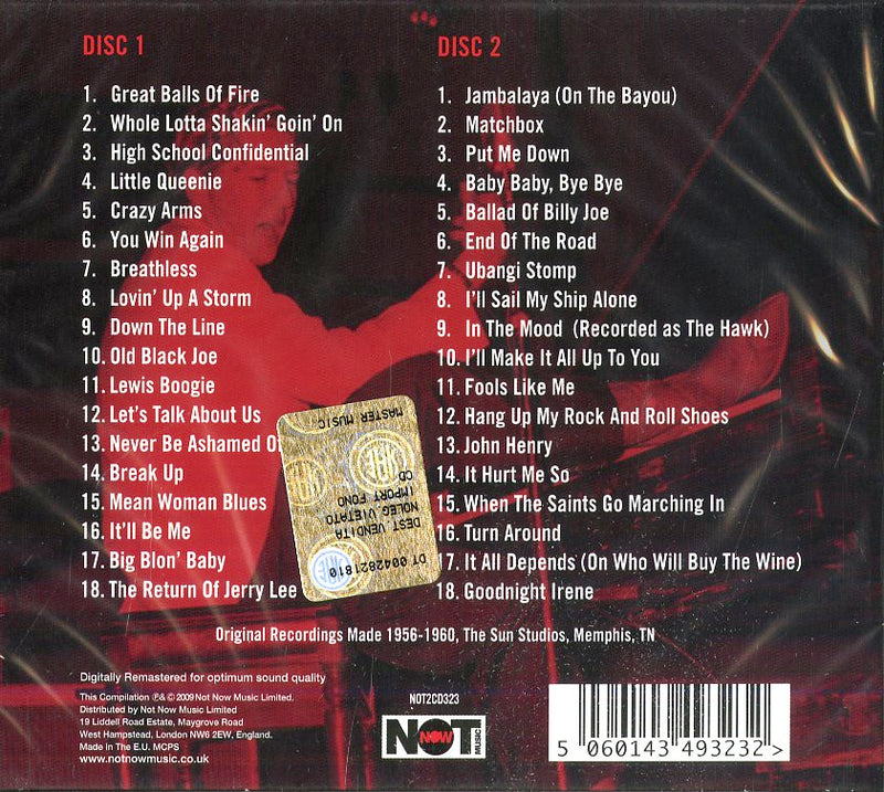 Lewis Jerry Lee - Killer Hits (2Cd) Cd 5060143493232