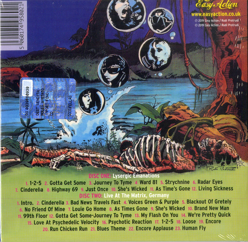 Fuzztones - Lysergic Emanations (40Th Anniversary Remastere And Expanded) CD 5060174958021