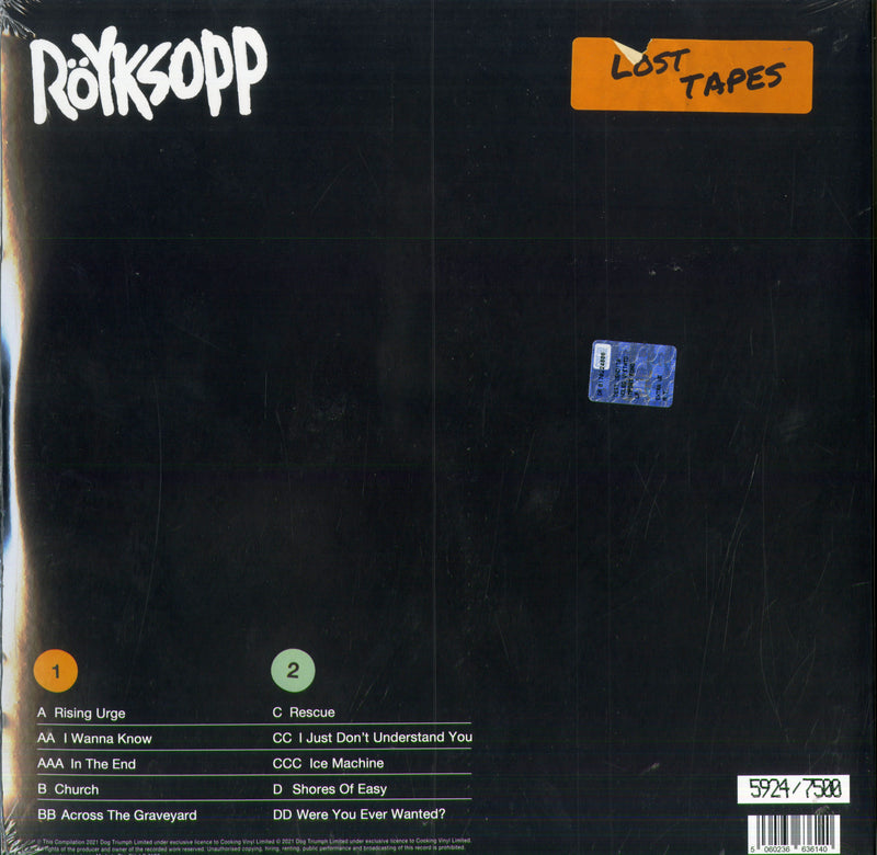 Royksopp - Lost Tapes (Vinyl Numbered Limited Edt.) Lp 5060236636140