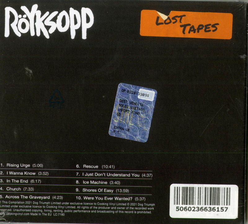 Royksopp - Lost Tapes (Digipack) Cd 5060236636157