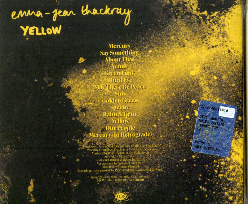 Thackray Emma-Jean - Thackray Yellow Cd 5060263723431