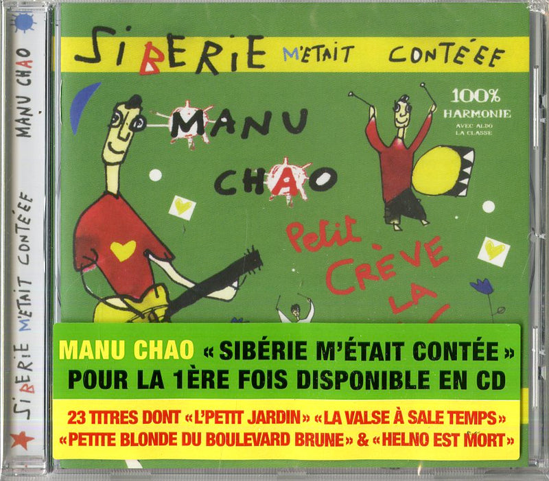 Manu Chao - Siberie M'Etait Contee Cd 5060281616128