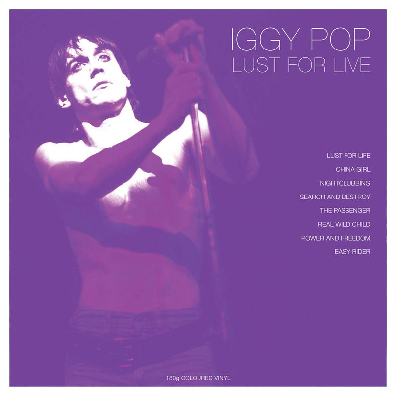 Pop Iggy - Lust For Live (Vinyl White)