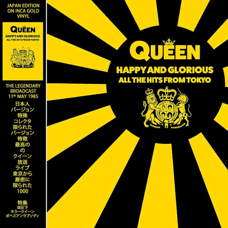 Queen - Happy & Glorious All The Hits From Tokyo (Vinyl Gold Limited Edt. Japan)