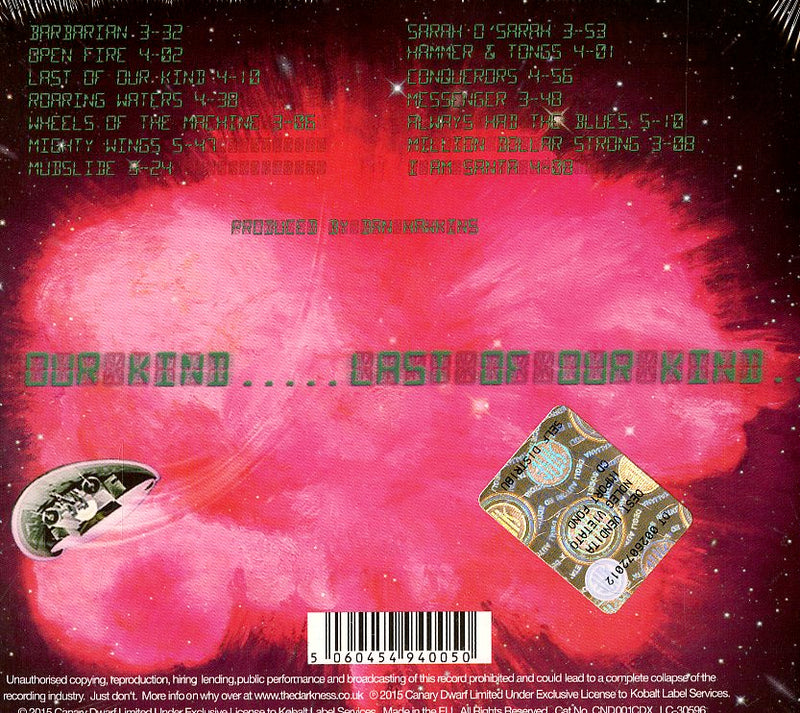 Darkness - Last Of Our Kind (Deluxe Edt.) CD 5060454940050