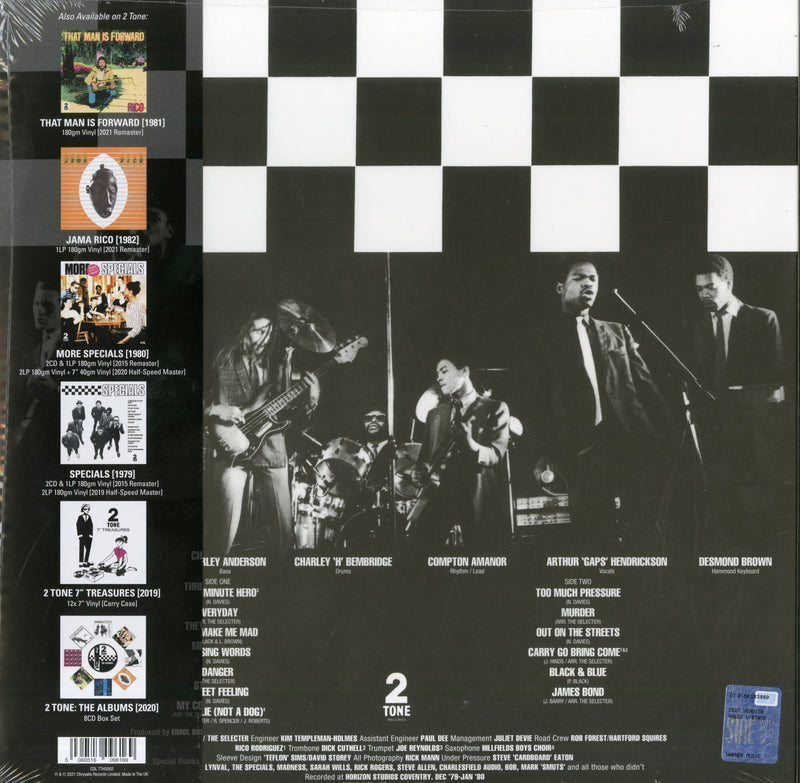 Selecter The - Too Much Pressure (40Th Anniversary) (Lp + 7") Lp 5060516096169